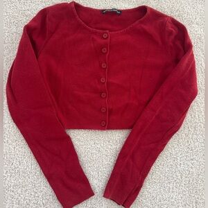 Brandy Melville Cherry Red Athelia crop top 🍒